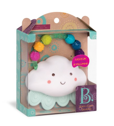 

B.Toys Gryzak grzechotka święcąca Chmurka 3m+