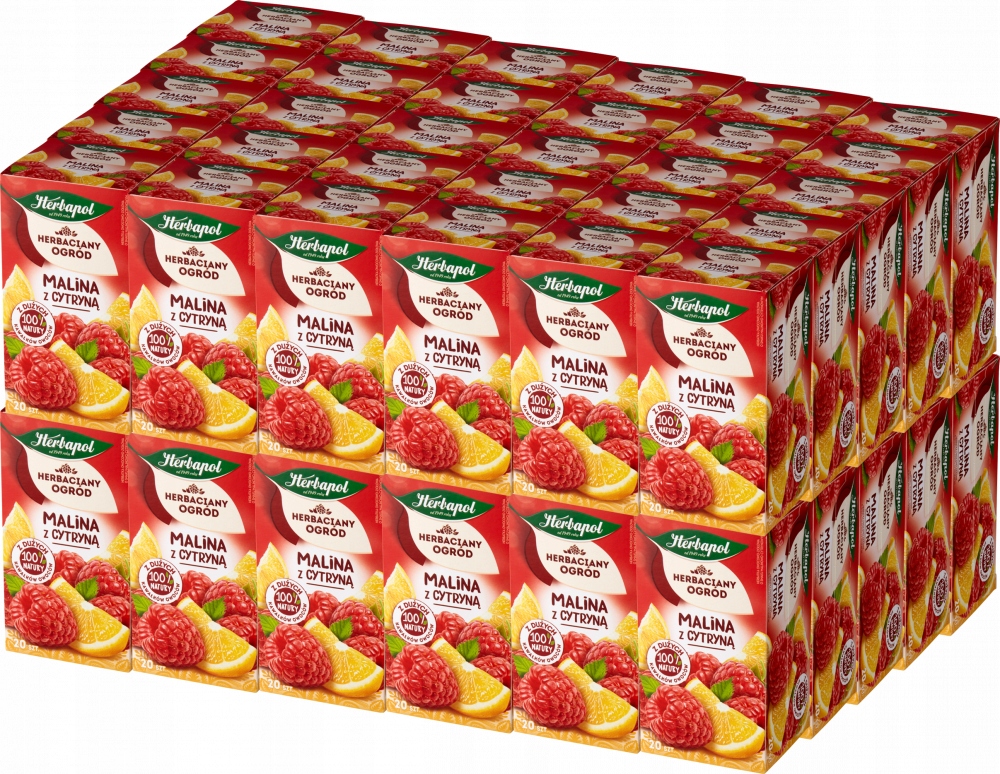 Herbaciany Ogród Malina z cytryną Herbapol 20TB x60