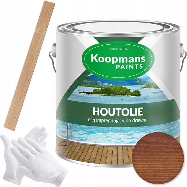 Olej do drewna Koopmans Houtolie 5l 111 teak naturalny