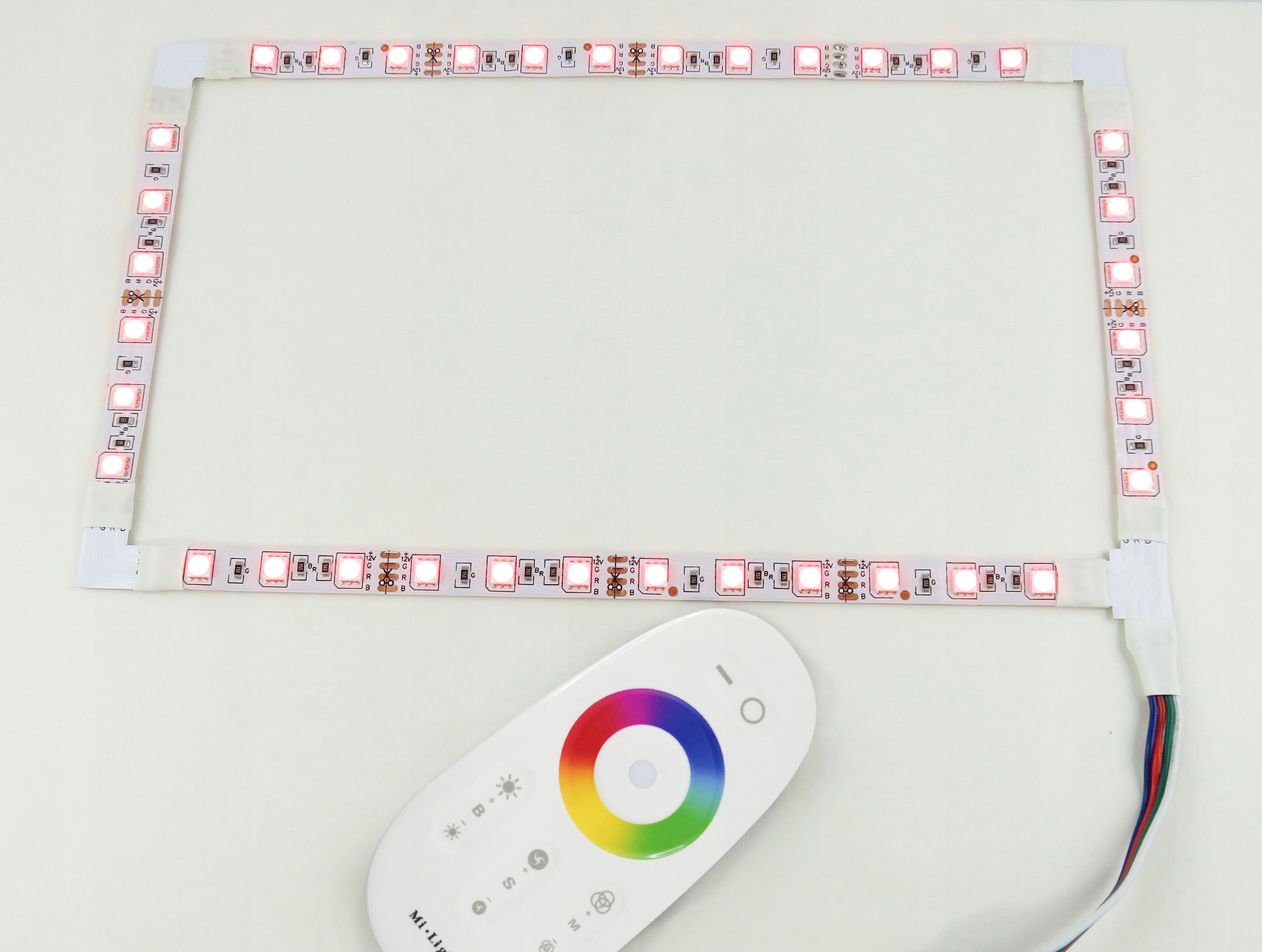 podświetlenie oświetlenie led TV telewizora rgb 37 Marka Inna