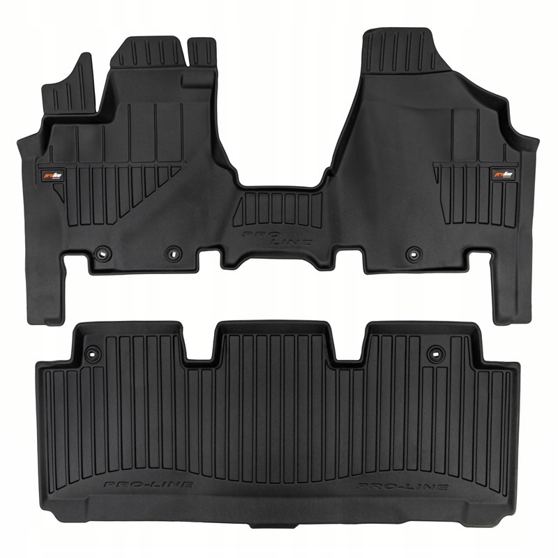 Gumové rohože Honda Odyssey 4 2010-2017 Korytka 3D