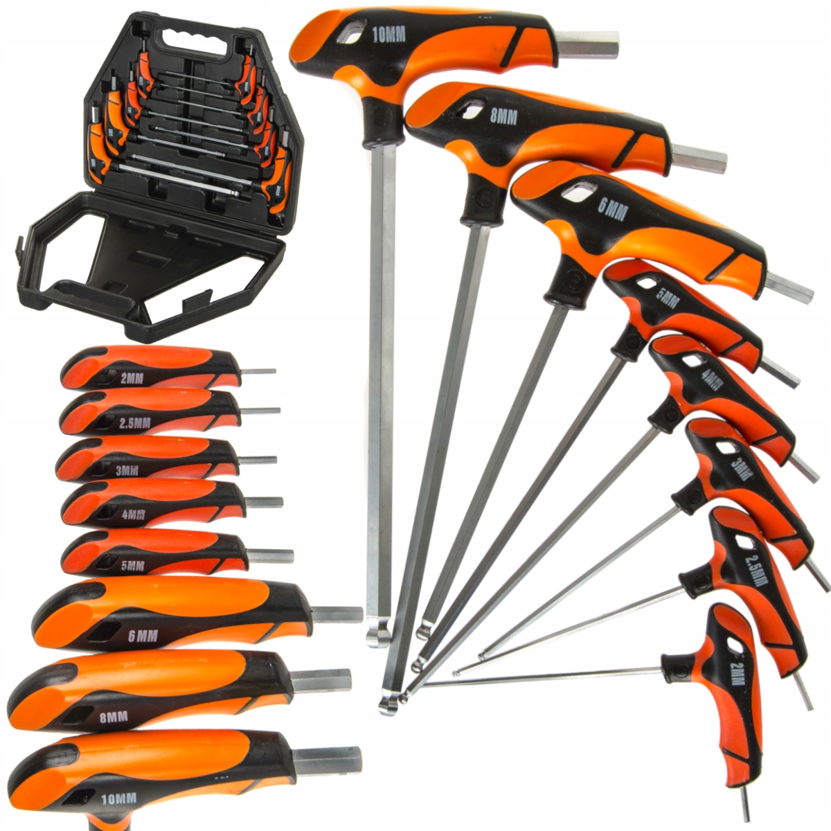 

Klucze Imbusowe Z Uchwytem T 8szt. Corona