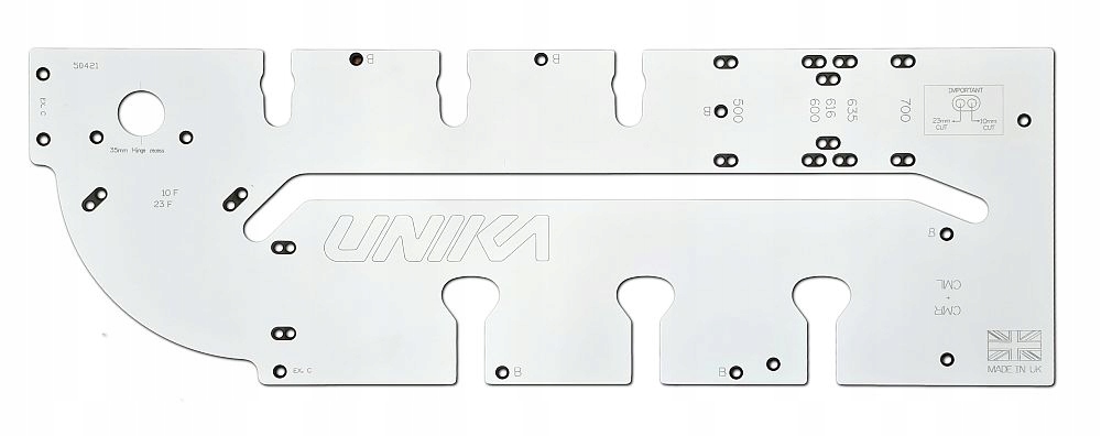 

Szablon do łączenia blatów Uniwersalny 12,7 mm