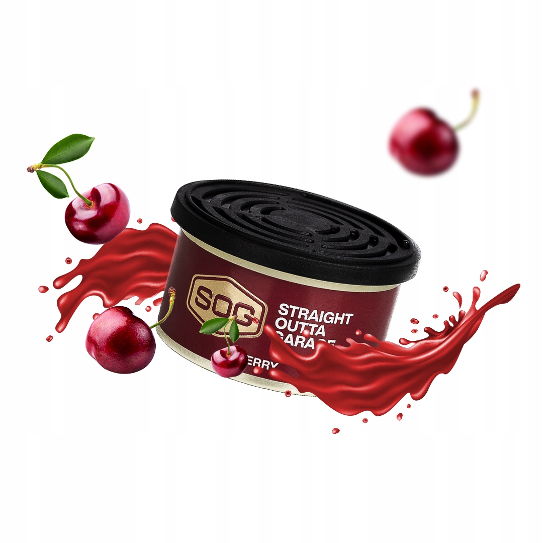 

Zapach do samochodu Straight Outta Garage Wiśnia