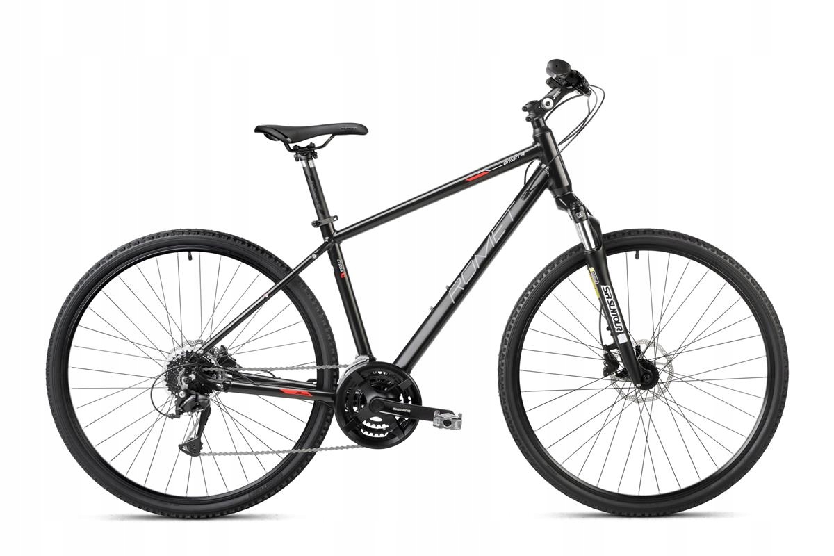 2328475 - 20 L Rower ROMET Orkan 4 M Lite czarno-czerwony