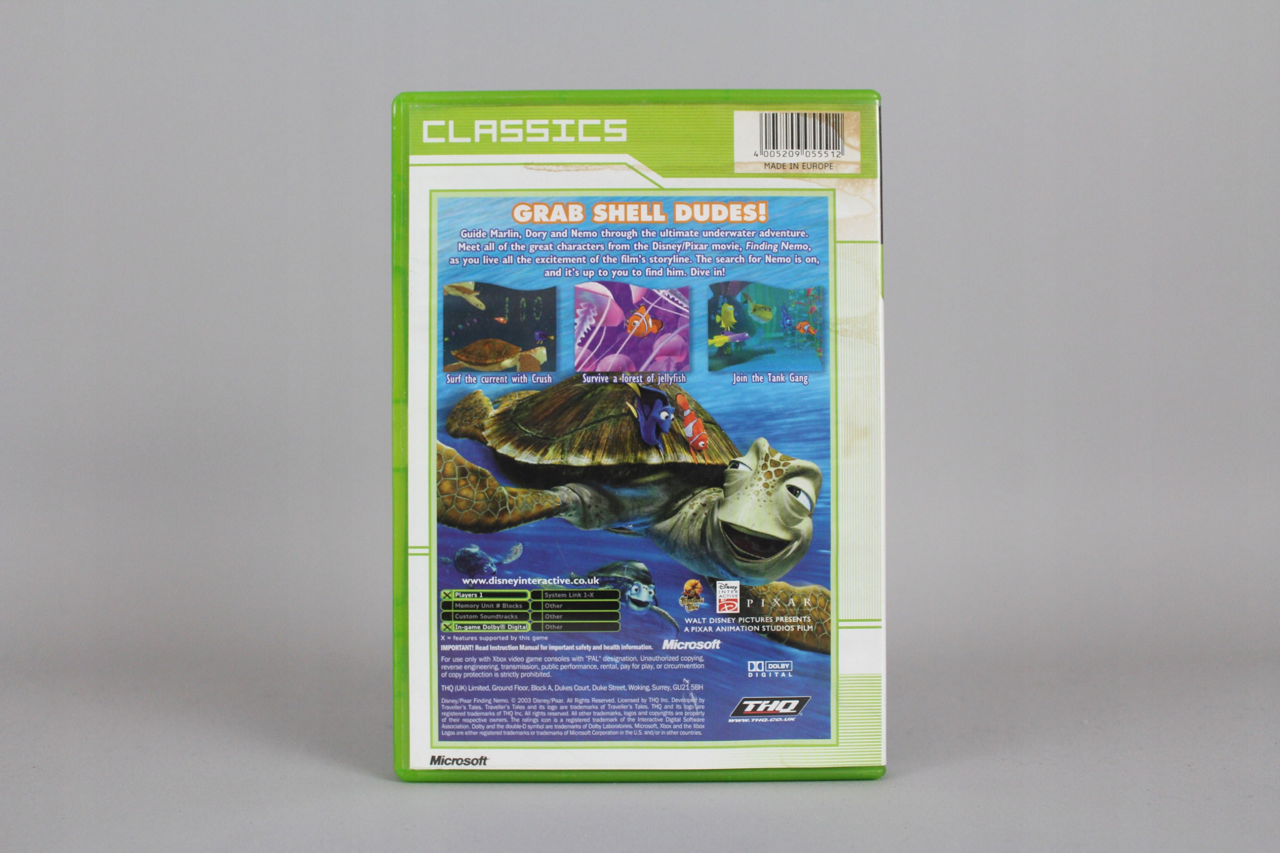 DISNEY PIXAR FINDING NEMO XBOX Tematyka przygodowe