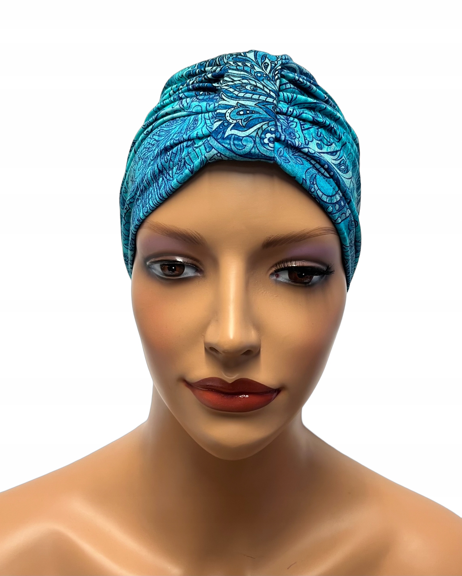 

Turban czapka Emma bm-215 gotowa chusta nagłowę