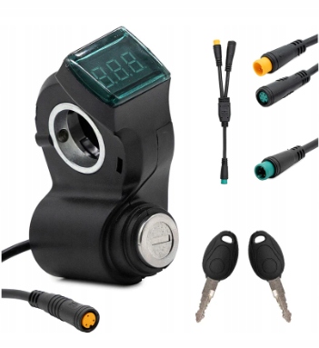 Zestaw kabel Stacyjka do hulajnogi Kamikaze K1 K1 Plus