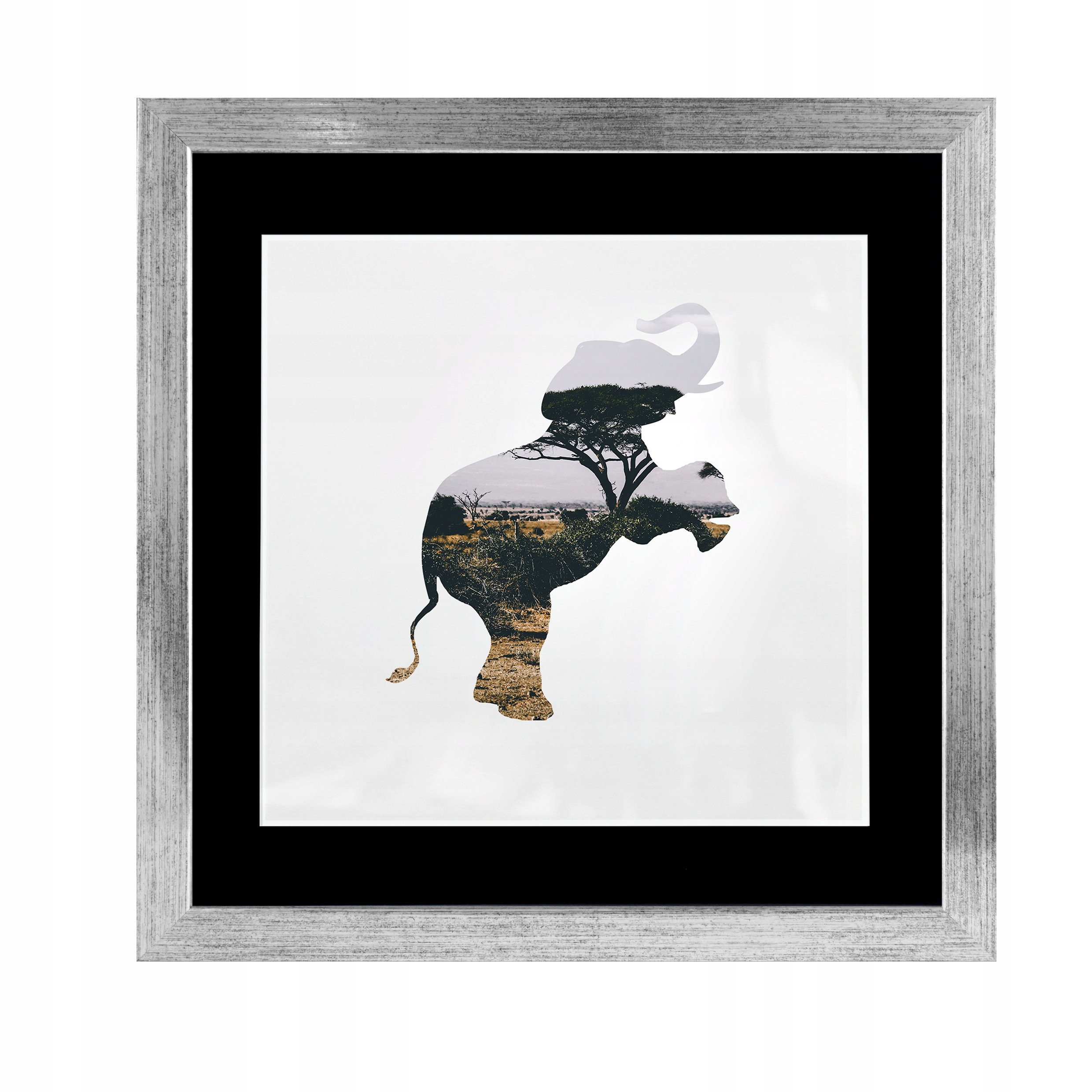 

Rama do obrazu Emily Srebrny z cz. 40x40 Pass-Part