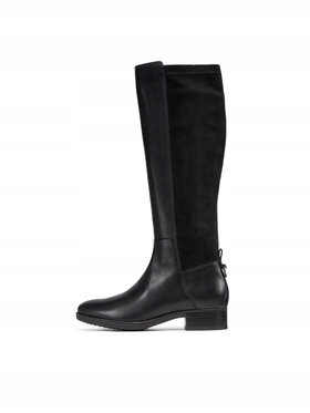 Geox Černé dámské kozačky Geox Felicity