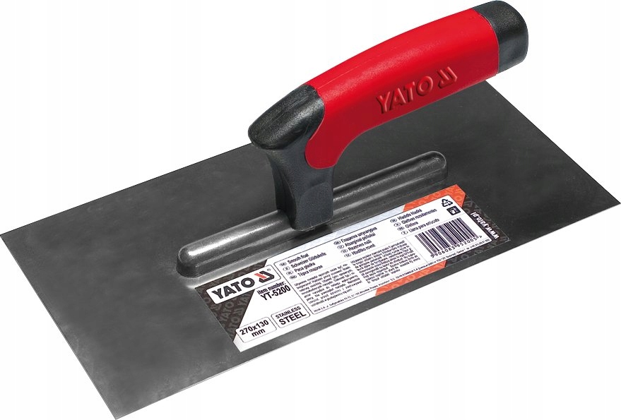 

Paca Tynkarska Murarska Nierdzewna 270x130mm Yato