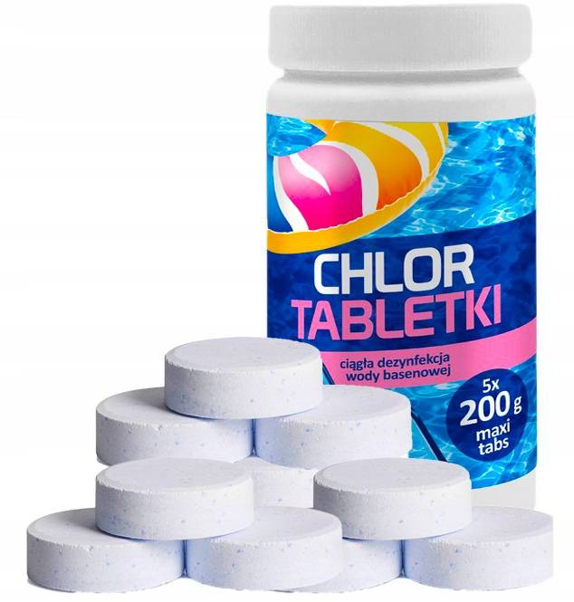 

Chemia Basenowa Chlor Tabletki Do Basenu 1KG