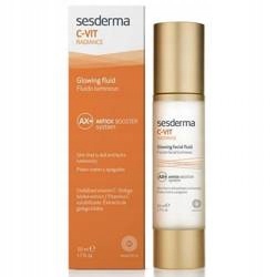 Sesderma C-vit Glowing Fluid Krem Rozjaśniający do Twarzy z Wit. C, 50