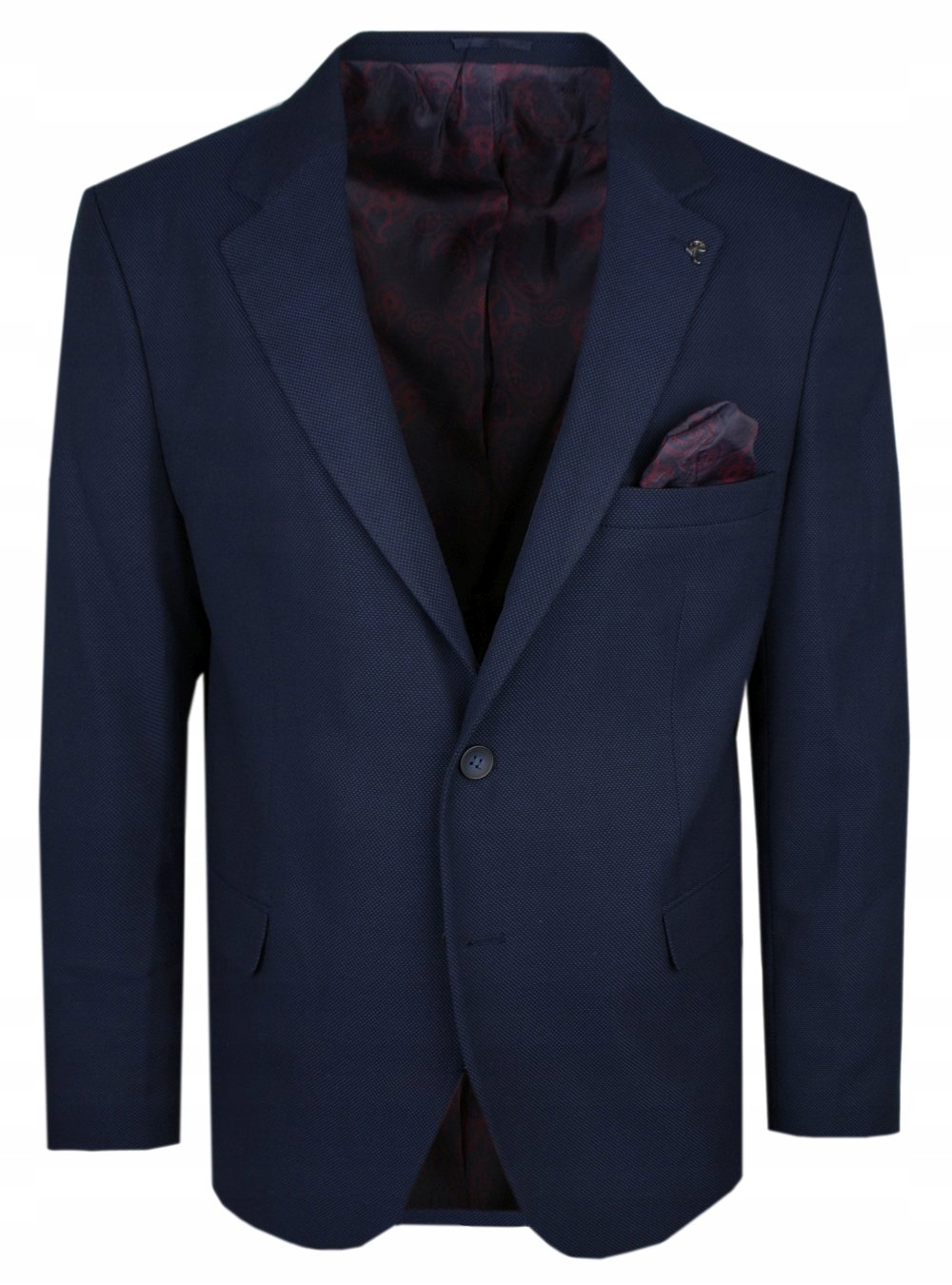 Jemně vypasované Sako Rigon Tmavě modrá 120/182