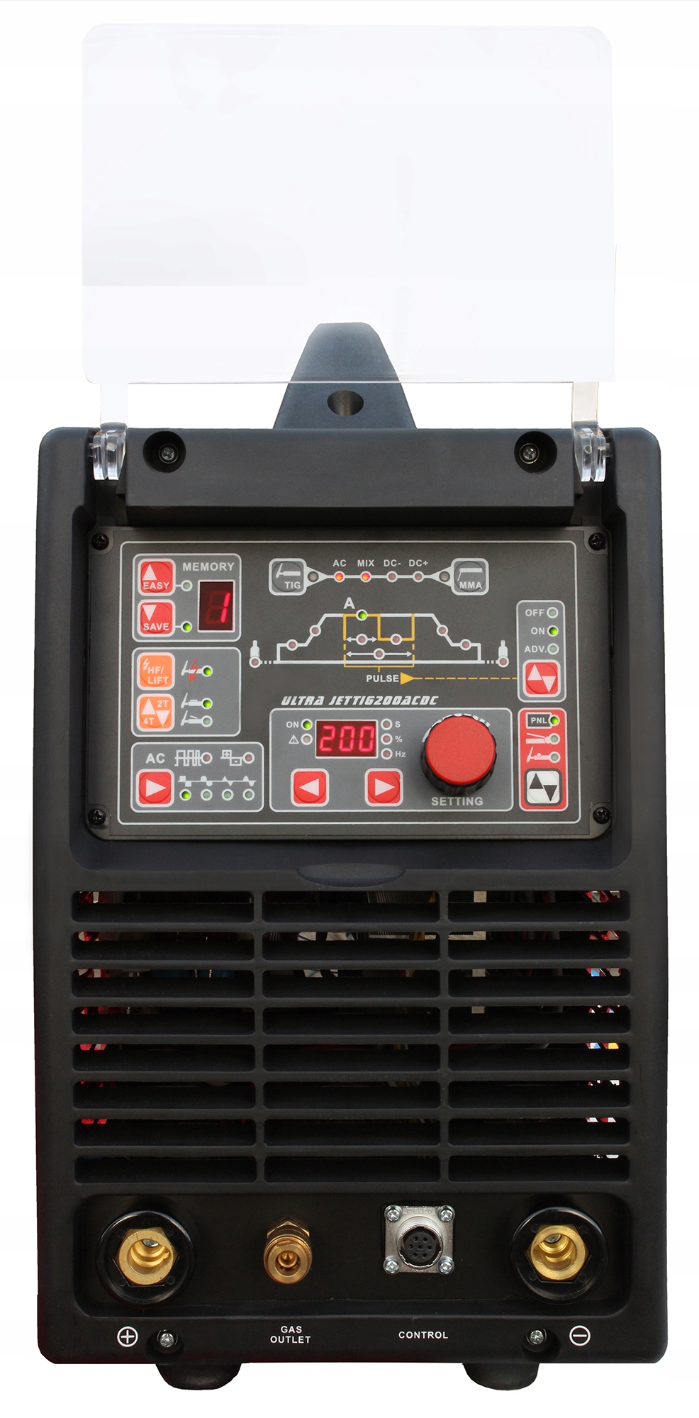 SPAWARKA INWERTOROWA ULTRA JET TIG ACDC PULSZESTAW Producent code ZES 511