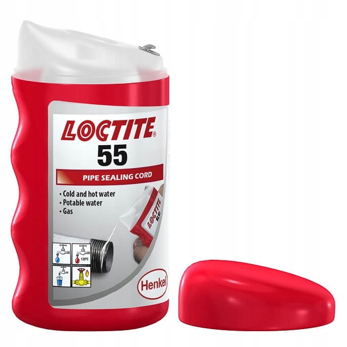

Loctite 55 LT-55 160m nić do gwintów 1 sztuka