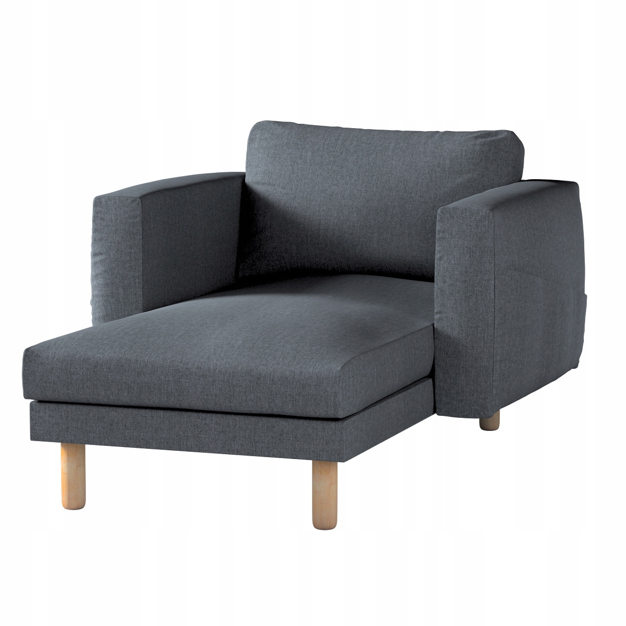 Dekoria potah na lenoška Norsborg s područkami Ikea šedý