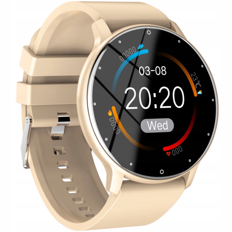 SMARTWATCH DAMSKI RUBICON MENU PL CIŚNIENIE SMS Materiał koperty tworzywo sztuczne