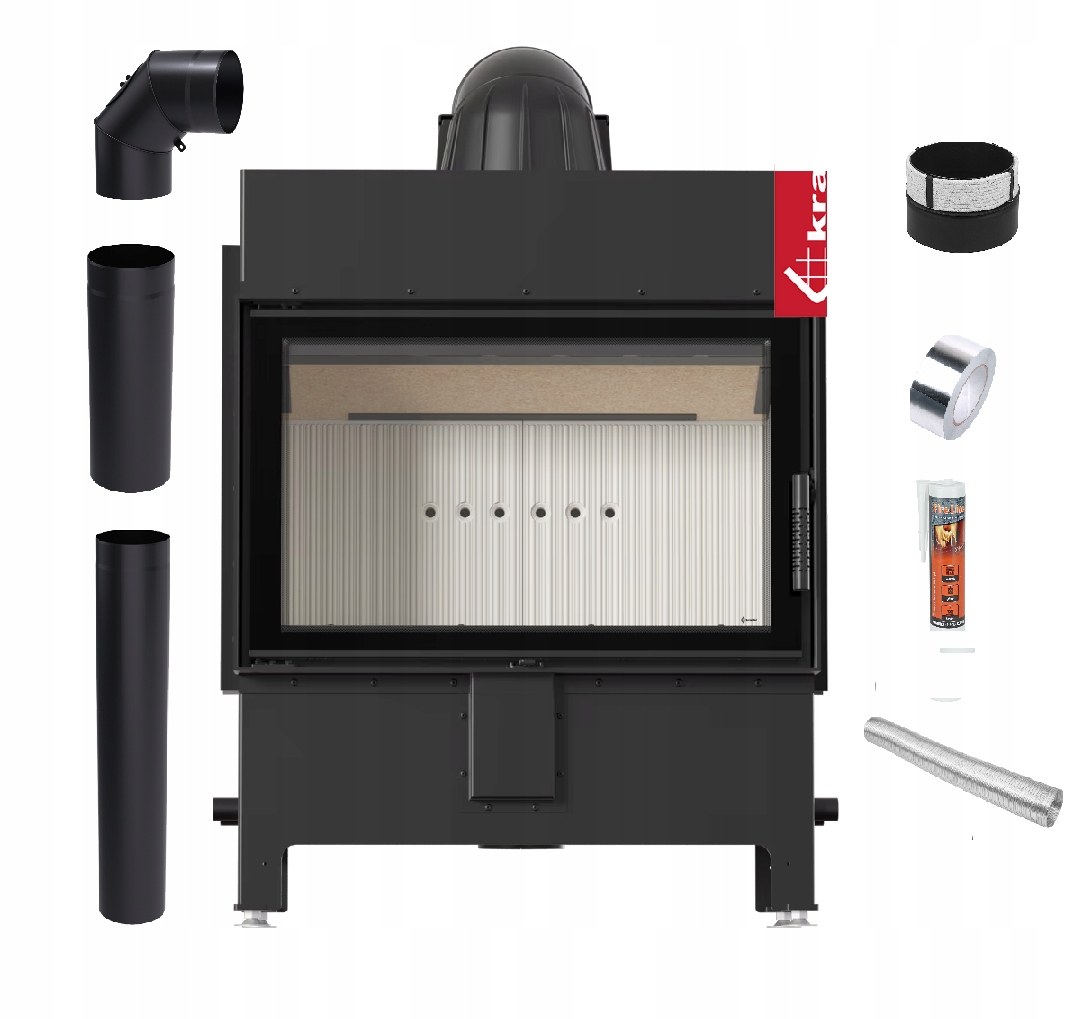 Krbová Vložka Lucy 14 kW Ocelová Vzduchová Ekoprojektová Sada