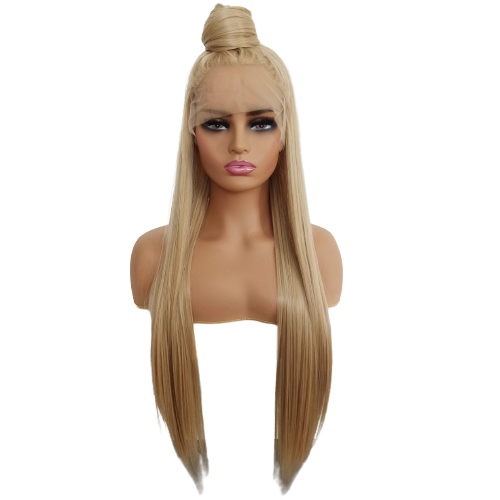 Paruka Lace Front Blond bez odrostu 40/55/80 cm čepička Bonus