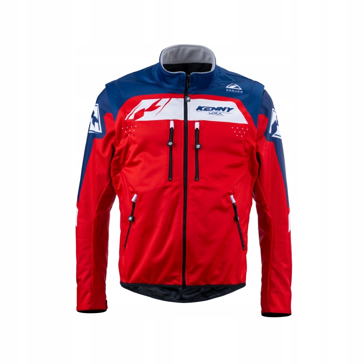 Kenny Racingová Bunda Adventure/enduro Model Softshell Červená Farba/nie