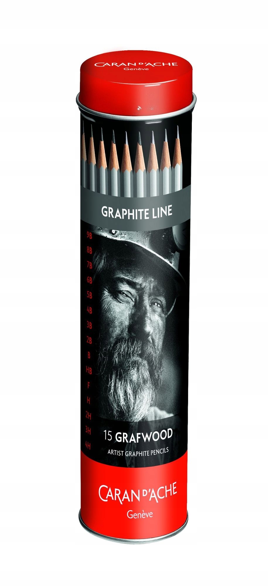 Sada grafitových tužek, 15 ks, Caran D'ache 775.315.