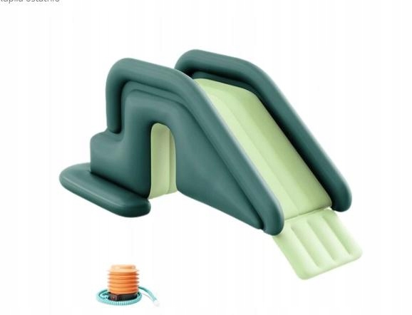 DMUCHANA ZJEŻDŻALNIA ANTI-ROLLOVER DZIECI BASEN../