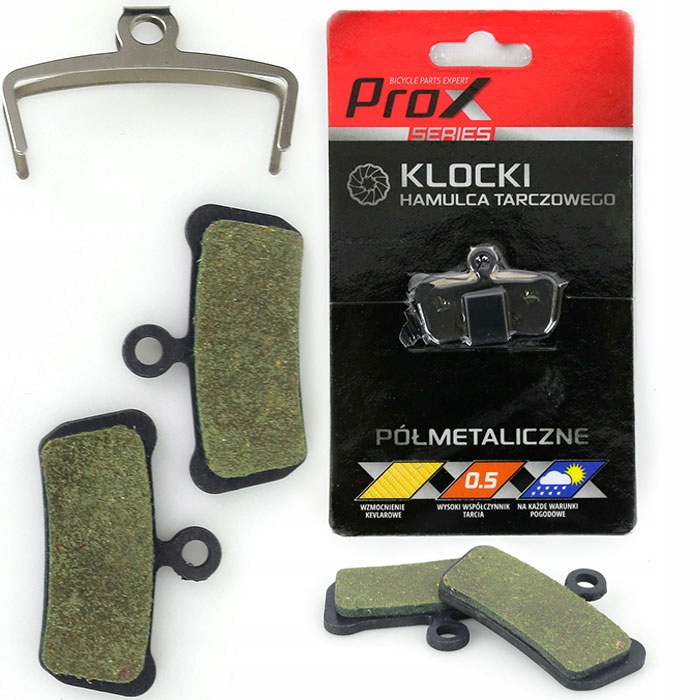 

Klocki okładziny hamulca tarczowego półmetaliczne