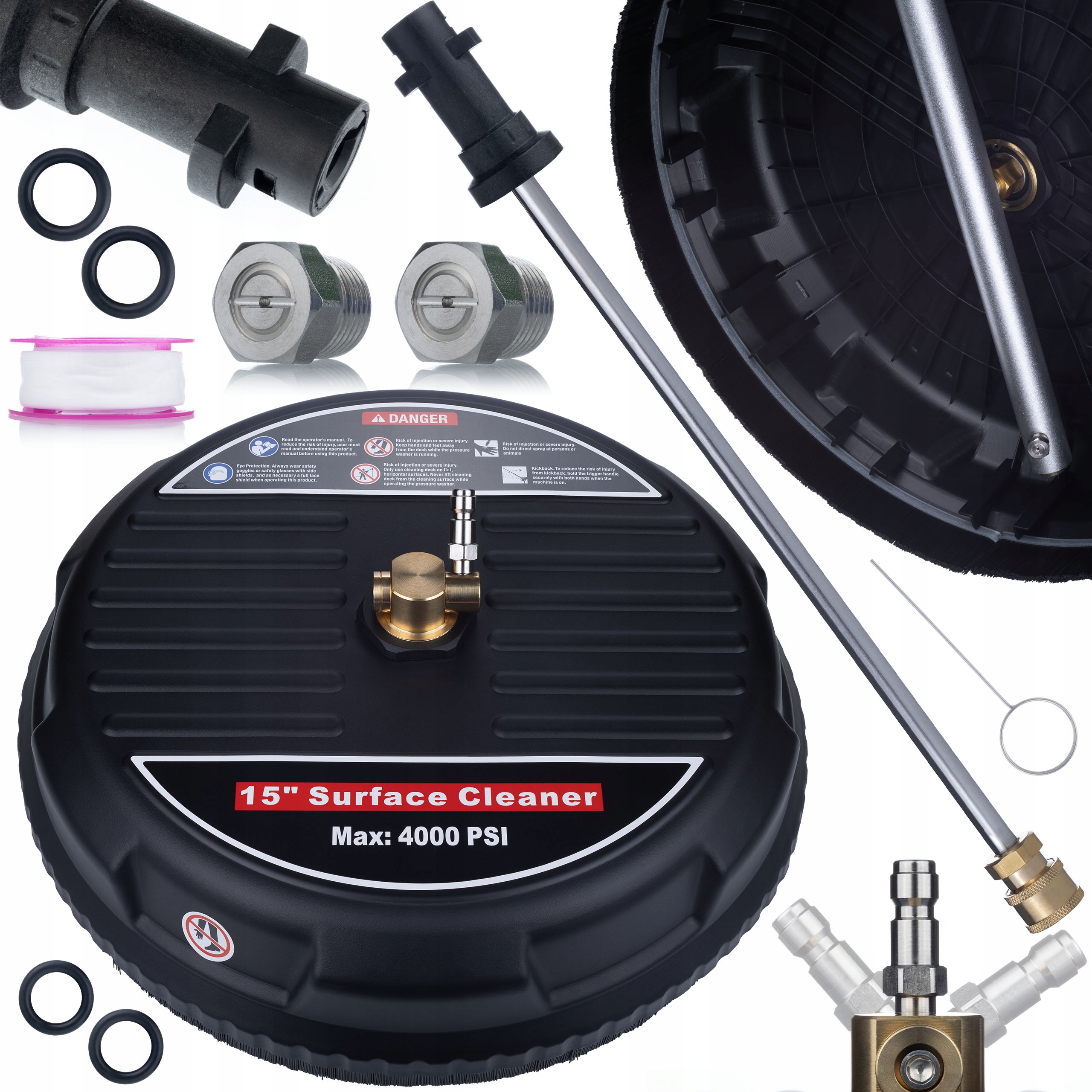 Kartáč Na Kostky T-racer 15" Lanka 34 CM 1/4" Kärcher K2–K7 Sada