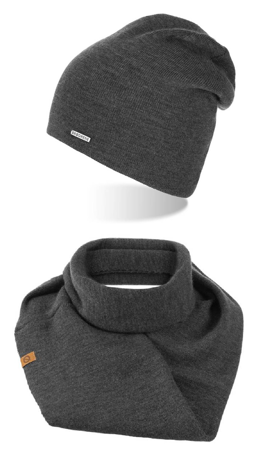 

Komplet Zimowy Brodrene Czapka Damska Komin Tunel