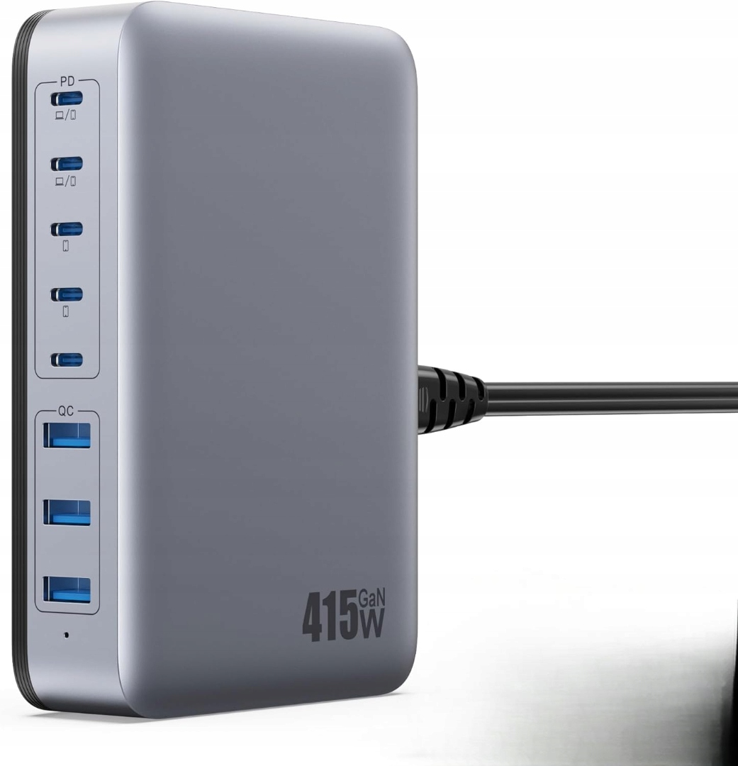 Síťová Nabíječka Kioson 415W Nabíjecí Stanice Hub Adaptér 6V1 Pro