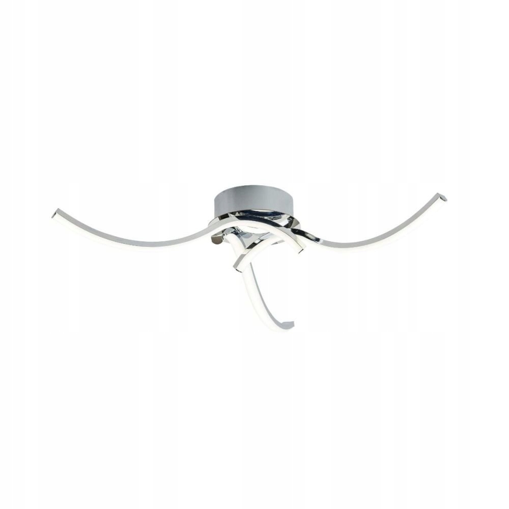 Strieborná moderná Led stropná lampa 20W Focus 20023-3CCH Zuma Line