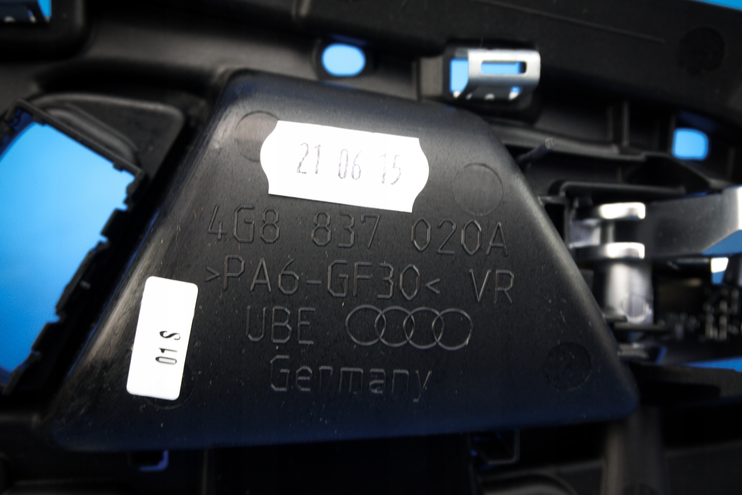 handle inner front Audi A7 S7 4G8 4G8837020A