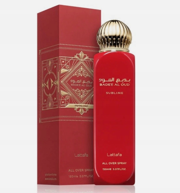 Lattafa Badee Al Oud Sublime 150 ml all over spray tělový sprej unisex