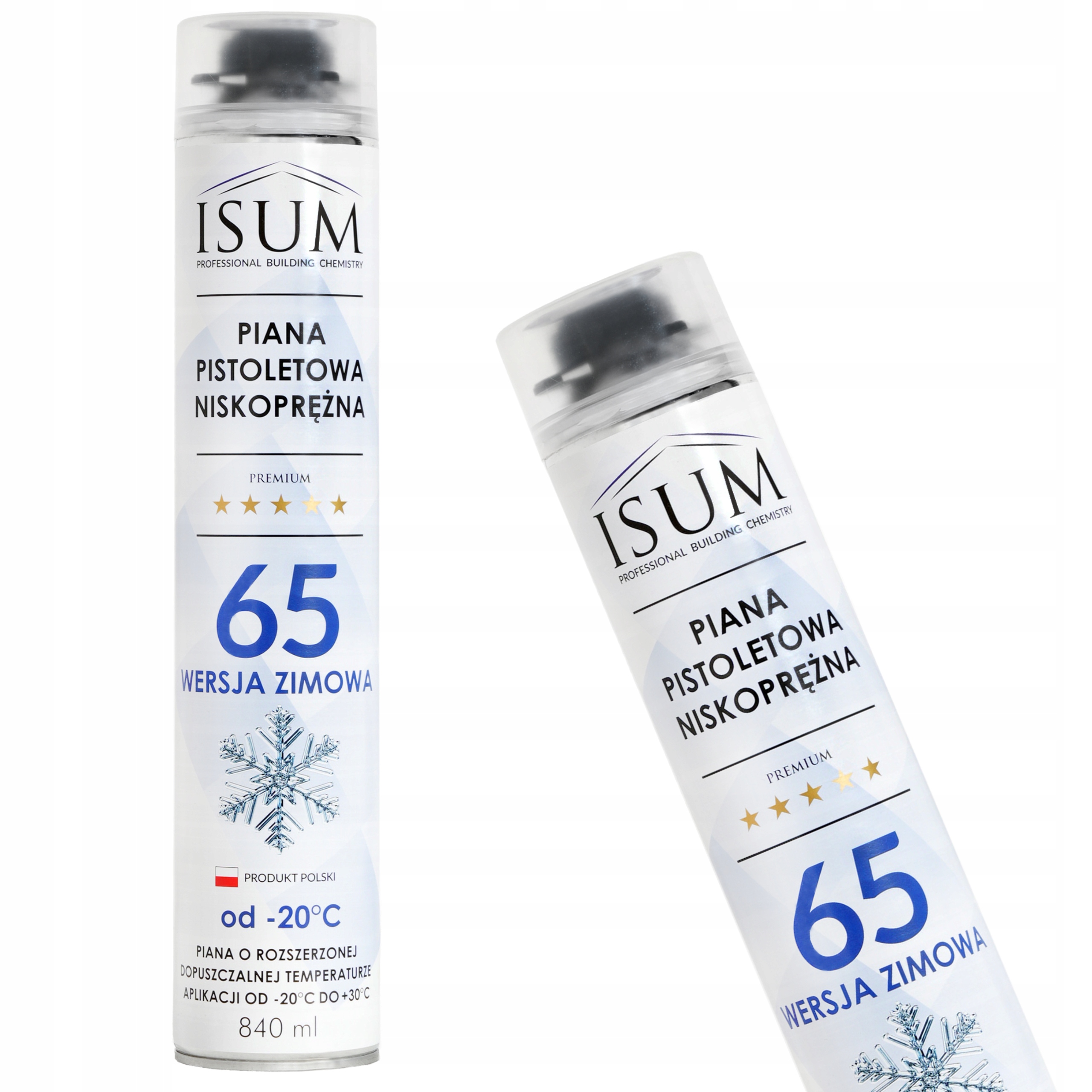 PIANA PIANKA MONTAŻOWA NISKOPRĘŻNA 65 MAX PISTOLETOWA ZIMOWA -20°C