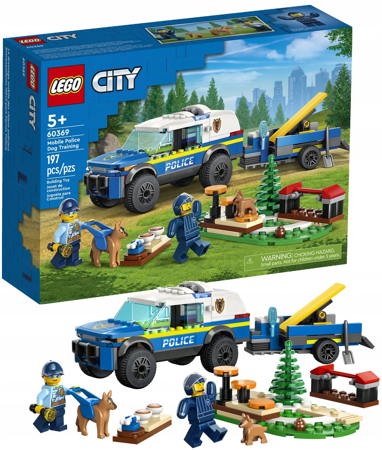 

Lego City Szkolenie Psów Policyjnych W Teren 60369