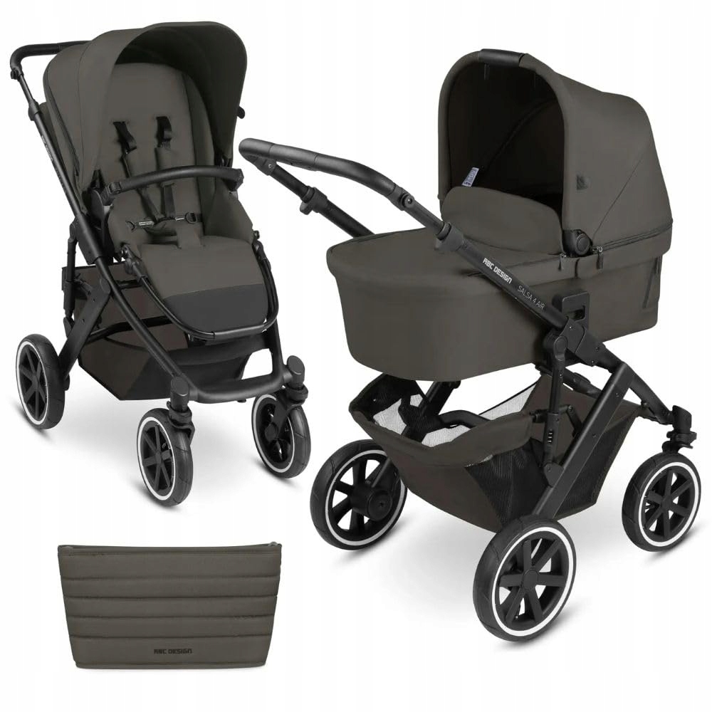 Wózek 2w1 Abc Design Salsa 4 Air Cloud czarny