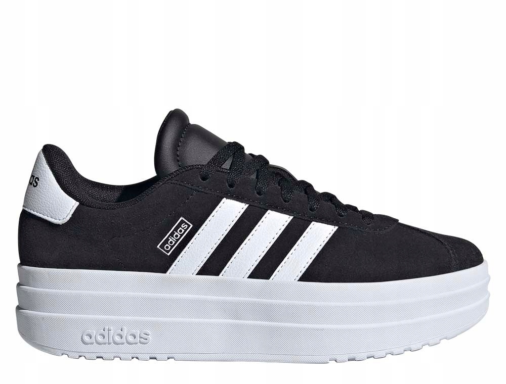 Dámské tenisky platforma černé adidas VL Court Bold IH4777 38 2/3