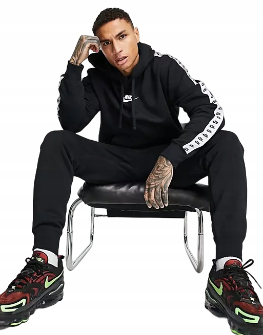 Nike Pánská Teplákovka Komplet Kalhoty Mikina Bavlna jogg