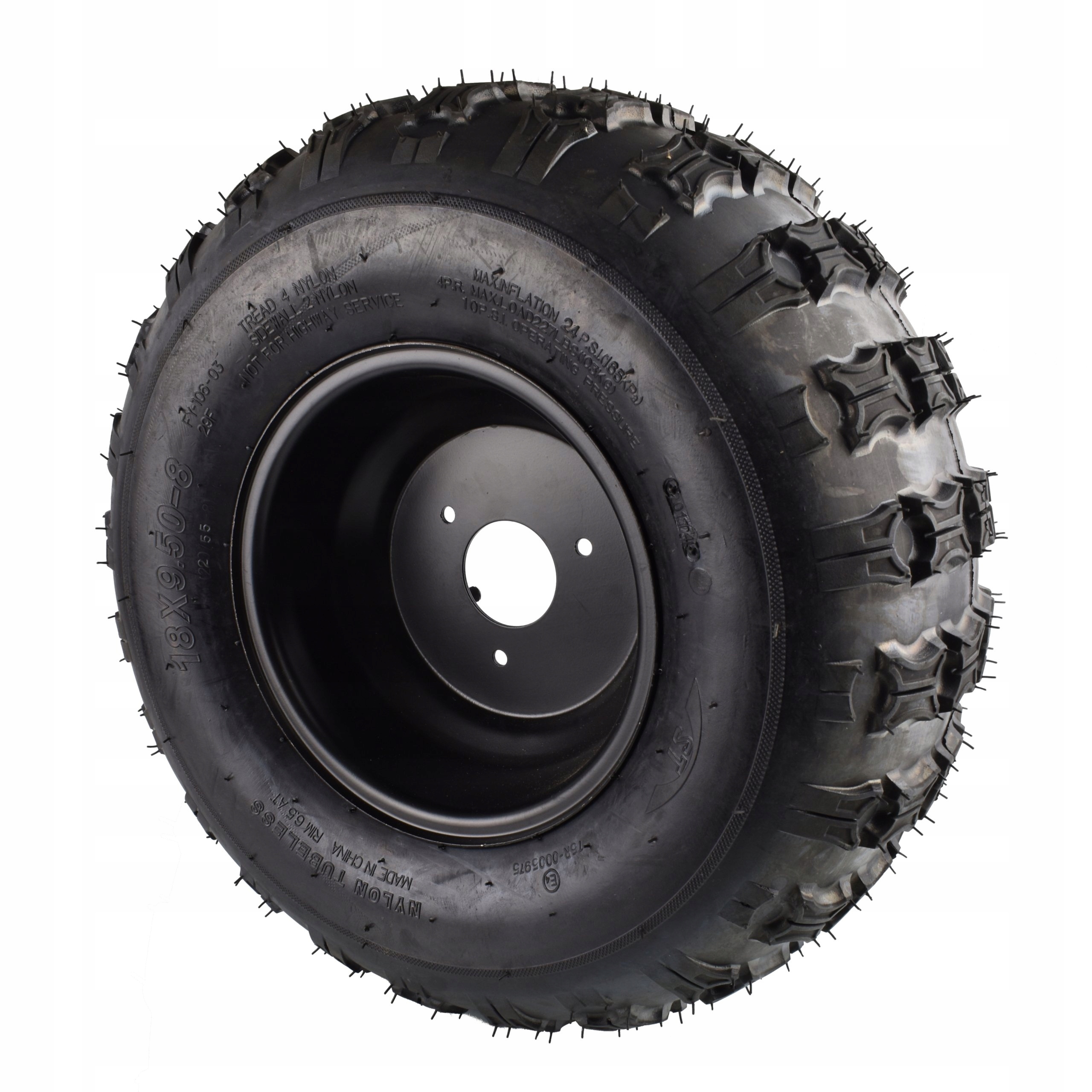 FELGA OPONA ATV 110 150 NA 8 3 sruby zestaw gotowy