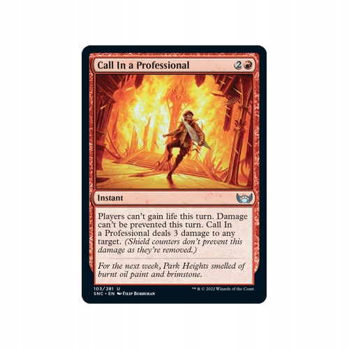 Mtg 2x Call In a Professional (Uncommon)