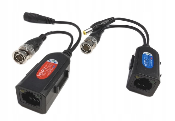 Konwerter pasywny BNC/DC-RJ45 Video Balun - porównaj ceny - Allegro.pl