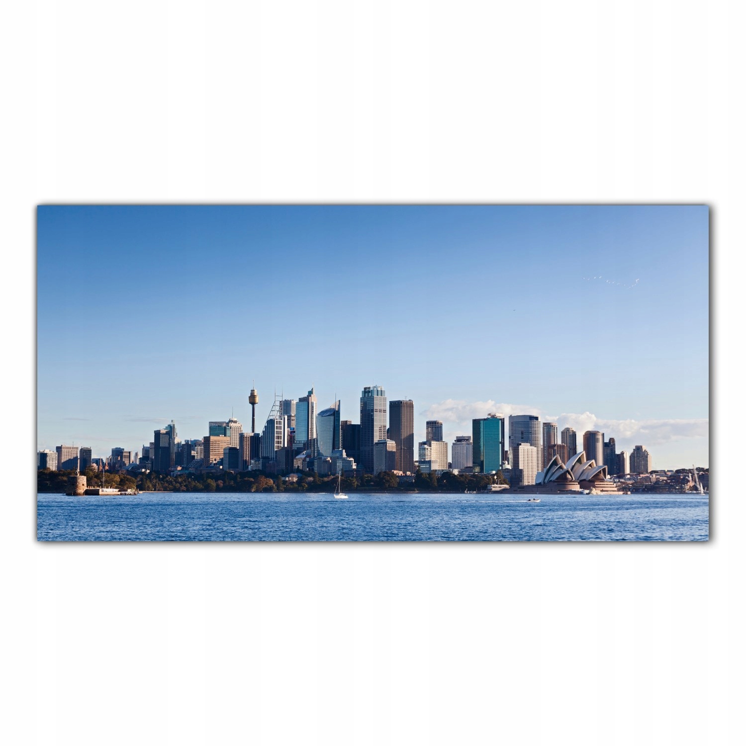 Sydney Austrálie Město 120x60 Lacobel do kuchyně