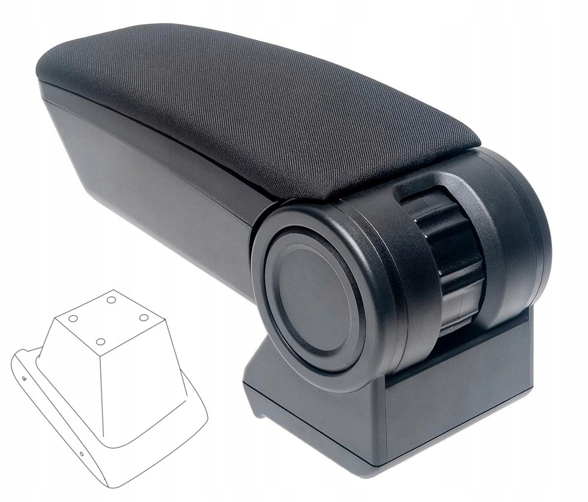 Loketní opěrka Armster 3, Ford Fiesta VI, 2008-2017, tkanina