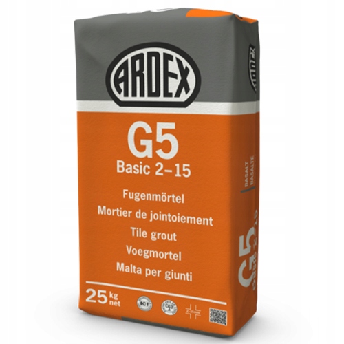 Ardex G 5 Basic 2-15 stříbrnošedá 25 kg