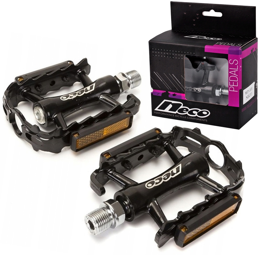 Neco pedały rowerowe łożyska maszynowe aluminiowe Mtb trekking lekkie