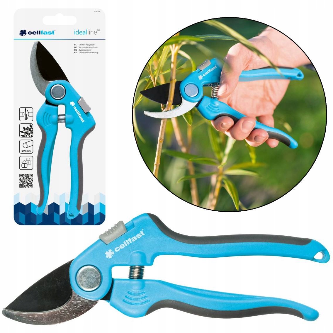 

Cellfast Sekator Do Gałęzi Krzewów Nożycowy Ideal