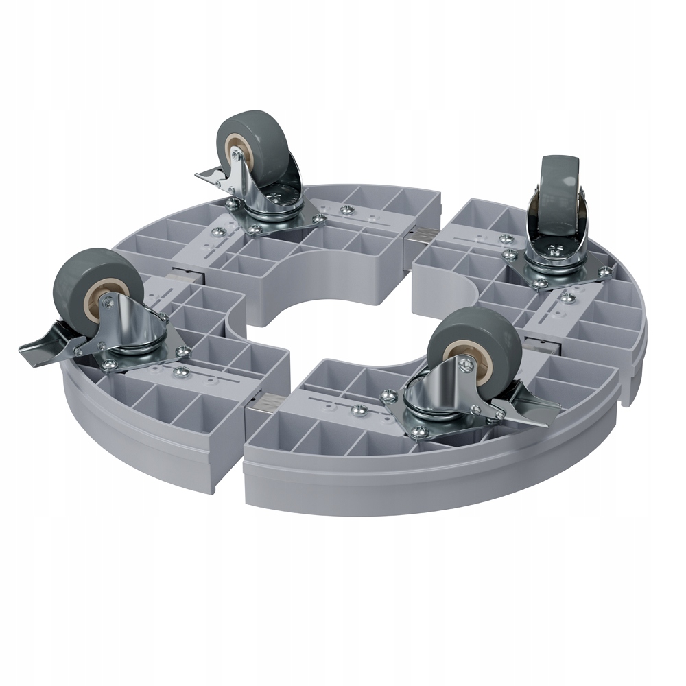 WÓZEK TRANSPORTOWY PLATFORMA NA KÓŁKACH SZARY Rodzaj wózka platformowy