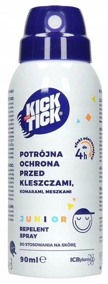

Spray Środek Odstraszacz Na Komary Kleszcze 90ML