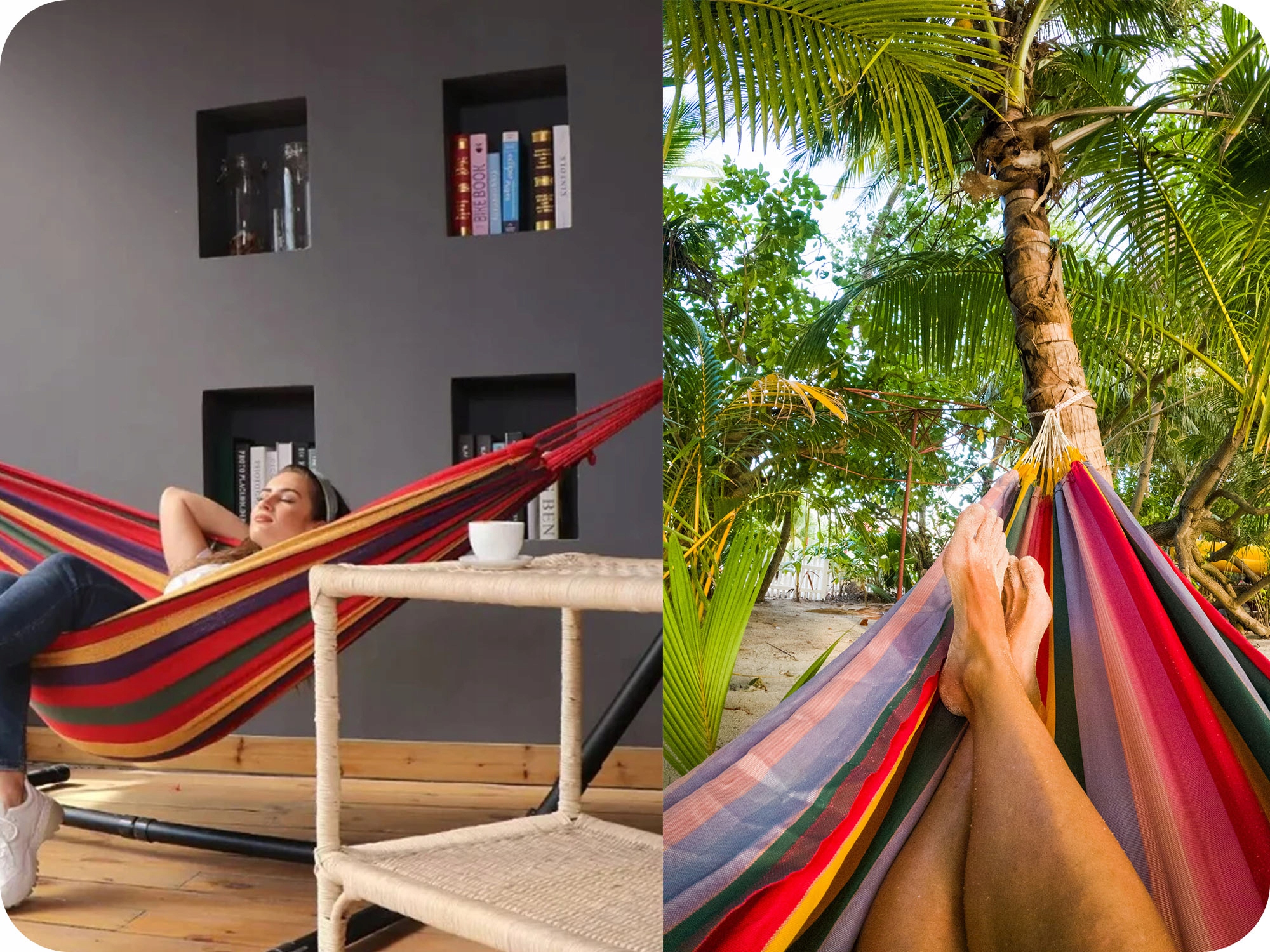 DUŻY HAMAK OGRODOWY MOCNY HUŚTAWKA BUJAK 200KG WYTRZYMAŁY + LINKI POKROWIEC EAN (GTIN) 4310993629086